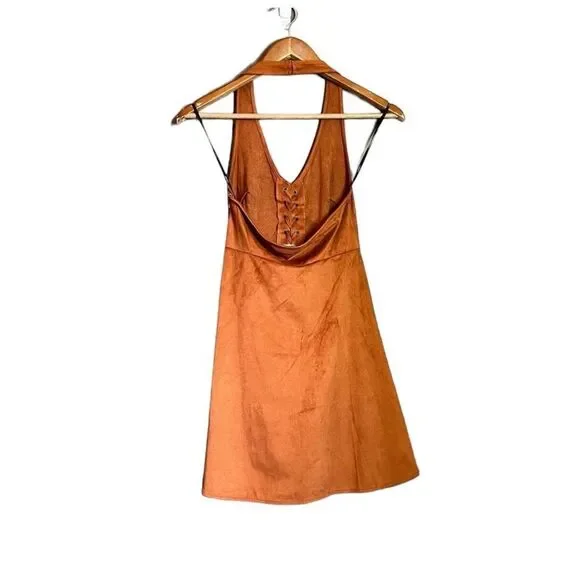 Forever 21 Rust Mini Dress - Picture 6 of 11